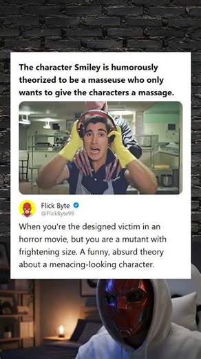 Character Smiley is Humorously Theorized to be a Masseuse