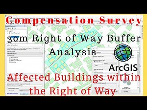 Compensation Survey using ArcGIS | Buffer Analysis and Select by Location