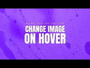 Change image on hover | Pure CSS animation effect
