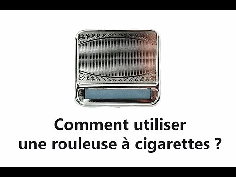 Use a cigarette rolling machine