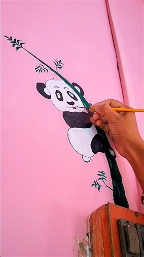 Switch board Panda 🐼 painting | #Shorts | Ramdhanu Team