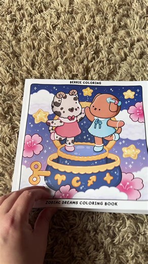 Got my first Berrie Coloring book and I’m in love! I’m so happy with how this page turned out! @Berrie Coloring 🍓 #newcoloringbook #berriecoloring #color #ohuhumarkers #coloring