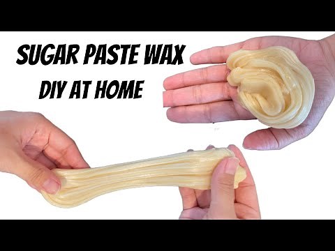 DIY Sugar Wax Paste // NO STRIPS NEEDED 🤯🤯