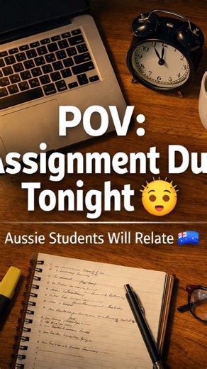 Coursework Helper on Instagram: "Assignment dekhte hi dimaag hang ho jata hai? 😵‍💫📚 Aussie students know this feeling too well. Samajh ke likho. Stress ke bina submit karo. ✨ #australiastudents #indianstudentsaustralia #unilifeau #studentlife #assignmentstress"
