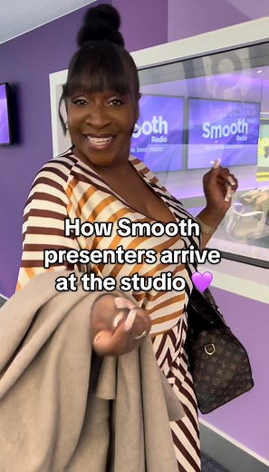 How Smooth presenters arrive at the studio… 🤩💜 #smoothradio #jennifalconer #kategarraway #paulphear #angiegreaves | Smooth Radio