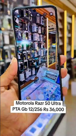 Motorola Razr 50 Ultra Review: 4-Inch Cover Screen + 165Hz + 50MP 2x Zoom - Best Flip 2024? #shorts
