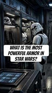 What is the most powerful armor in Star Wars? #starwarslore #armor #mandalorian #bobafett