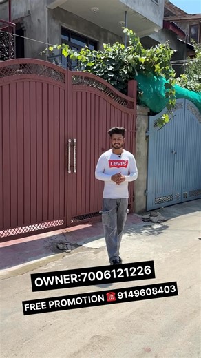 Two storey Residental House for sale.Built in 11 Marlas with two side road connectivity (15 ft road)Features:Ground floor*Kitchen 3 roomsFirst floor* 1 Spacious hall 2 bed rooms Two washroomsIdeal family home with easy access and ample space.ADRESS *BEMINA NUNDRESHI COLONY (13) SRINAGAR.Owner Contact no 7006121226 #reelsvideoシ #property #trendingpost #trendingpost #sale #property | Kashur chu balaai