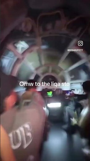 “Omw to the liqa sto” Meme