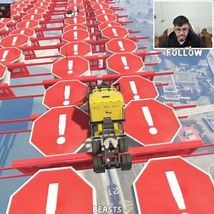 2M views · 10K reactions | 664.866% Impossible Mega Ramp Challenge In Gta 5 | Beasts | Facebook
