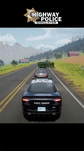 How does the radar in a police car work? #policesimulator