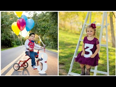 Easy 3rd Year Birthday Photoshoot Ideas || 3rd Birthday Photoshoot||Third Year Baby Photoshoot Ideas