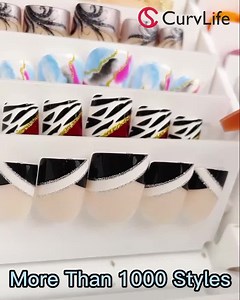 Say goodbye to expensive manicures! 👋 🏖Big SALE✨✨✨✨ 🌞Buy 5 Get 1 FREE 🏝Buy 8 Get 2 FREE! 🚀FREE SHIPPING on orders of $29 ✅ No Dry Time ✅ Easy&Fast ✅Last 2 Weeks | CurvLife