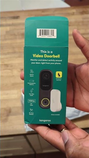 Kangaroo Video Doorbell Arrives!