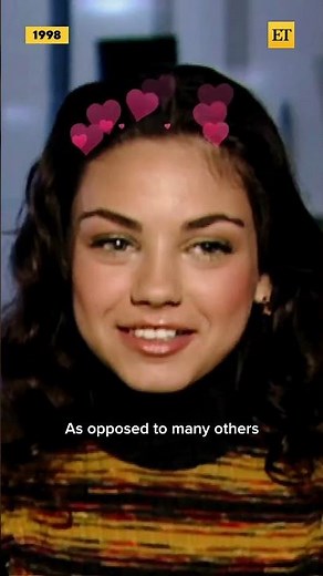 Ashton Kutcher and Mila Kunis' FIRST ET Interview #shorts