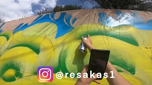 🔥 I try to make NEW graffiti SKILLS 🔥 | Resaks Graffiti