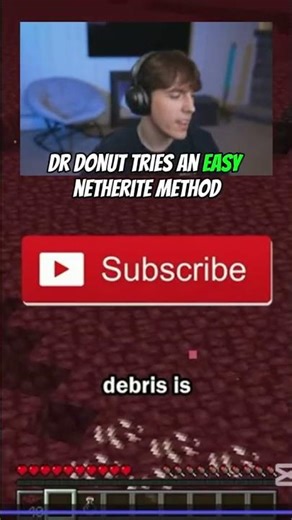 Drdonut Tries An Easy Netherite Method