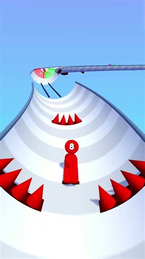 Skate Master Run 3D ‼️ How is Finished the Lvl-11‼️ Epic Twist 💥 Satisfying #gaming #shorts #games