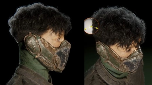 Plamen Tamnev shared a closer look at real-time hair and cloth deformations in Unity 6's Time Ghost demo. More behind-the-scenes content: https://80.lv/articles/behind-the-scenes-of-unity-s-time-ghost-cinematic-demo | 80 Level