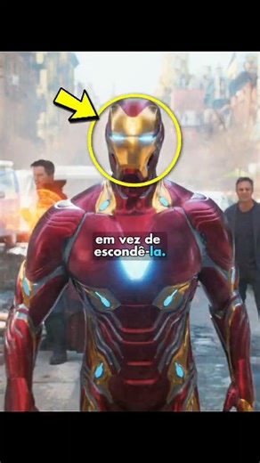 POR QUE o TONY STARK nunca usou o MODO FURTIVO na ARMADURA? 😱 #shorts