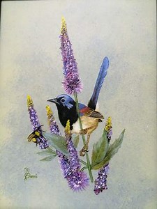 Swiss artist will be displaying her artwork at Eagle Library