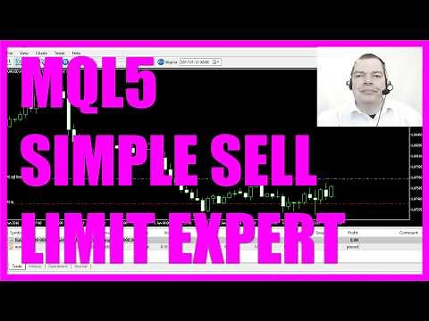MQL5 TUTORIAL - SIMPLE SELL LIMIT