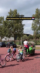 Manual School Bus (Cycle) . . . #vlog #netherlands #europe #travel #hindi | Go With Sameer