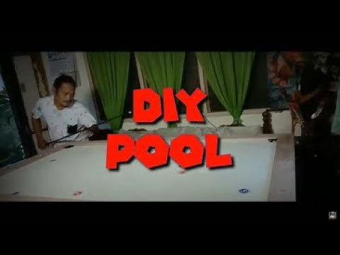 DIY PINOY POOL | HOW TO MAKE FILIPINO POOL TABLE