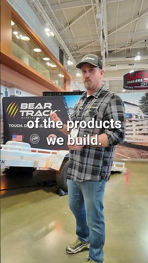 Bear Tracks Aluminum Trailers are here! #contractorlife #Shorts