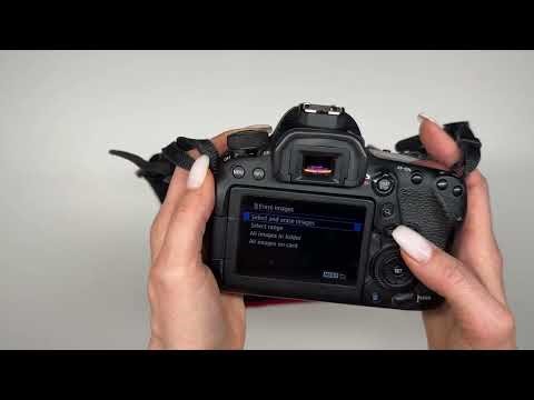 How To Format SD Card on Any Canon DSLR Camera
