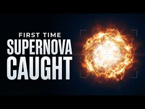 We Captured a Supernova For the First Time