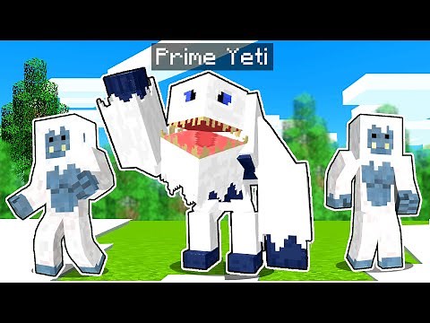 Playing Minecraft As The YETI ...