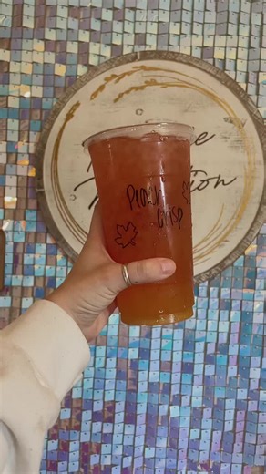 sneak peek! 🍂 get ready for our fall menu!🍁 #fallmenu #prairienutrition #peachcrisp ⏰6am-5pm