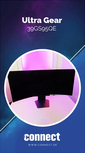 🤩 LG UltraGear OLED 39GS95QE-B im Test: OLED mit 240 Hz Der 39 Zoll große LG UltraGear OLED 39GS95QE-B ist ein Fest für Spieler. Im Test punktet der Breitbildmonitor mit exzellenter Farbdarstellung, einem hellen HDR-Bild und äußerst niedrigen Schaltzeiten. 👍 connect: https://loom.ly/MinMIQw #LG #OLED #unboxing #tech #technology | connect