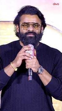 Mega Supreme Hero Sai Durgha Tej Speech at HanuMan 3D Trailer Launch Event | Divo tollywood