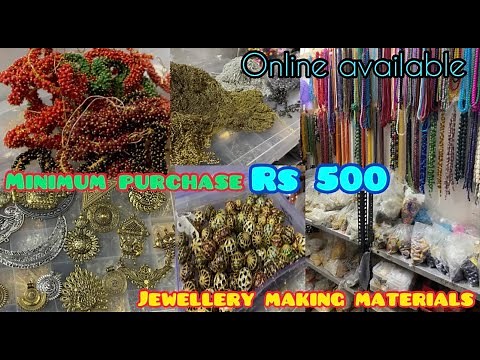Raw materials for jewellery making | Wholesale & Retail | Online Shopping Available