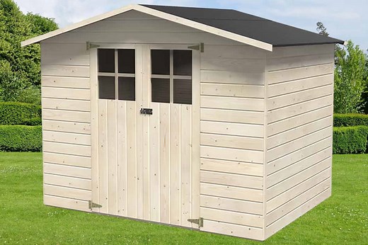 Tom : Brico dépôt lance un abri de jardin en bois de 5 m² à seulement 469 €