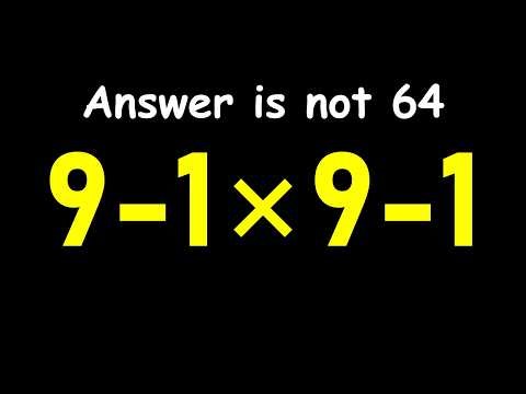 Only Geniuses Solve This Fast | PEMDAS Challenge