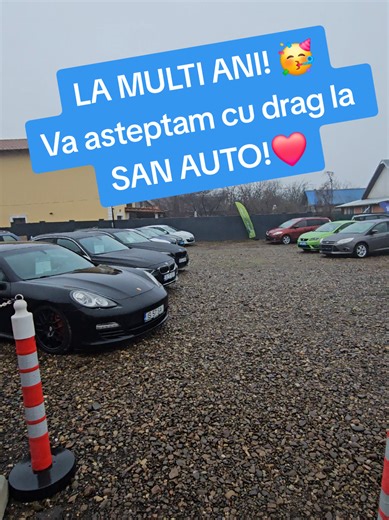 La multi ani tuturor sarbatoritilor si va asteptam cu drag la parc pentru vizionari, test drive, evaluari daca ai o masina si vrei sa o vinzi rapid.