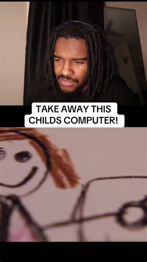 BRUH WHERE TF ARE HER PARENTS #Horrorshortfilm #paulanthony #horrorreaction