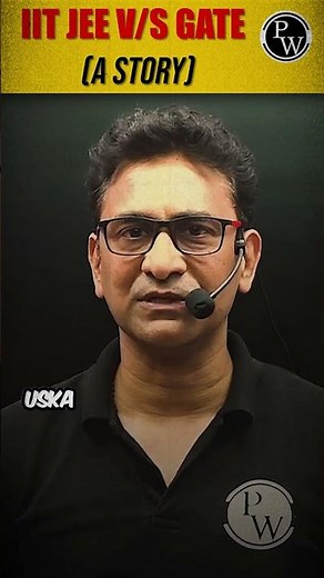 IIT JEE VS GATE ( A Story) #PW #Shorts