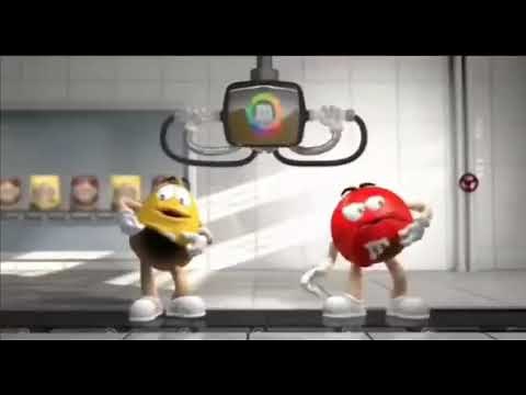 m&m commercial chocolate test
