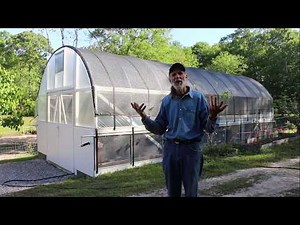 How to Build a High Tunnel/Greenhouse | Installing SHADECLOTH | Part