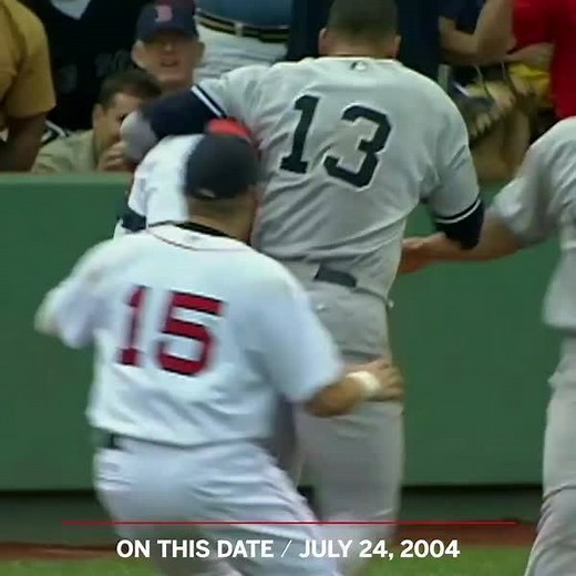 4.9M views · 9.5K reactions | 15 years ago, the New York Yankees and Boston Red Sox rivalry reached a tipping point when Alex Rodriguez and Jason Varitek started an all-out brawl. | ESPN | Facebook
