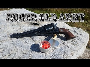 Ruger Old Army - November 2021 - Cowboy Action Shooting and Black Powder