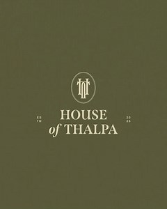 Brandemic Design on Instagram: "@houseofthalpa was built as a quiet space for heritage to take form. We designed its identity to feel collected, composed, and deeply human. The monogram draws from sacred geometry, shaped to resemble an heirloom seal. The palette holds the quiet strength of earth, stone, and maroon. Typography balances classical weight with poetic restraint. Every element was built with intention, carrying the warmth of craft and the precision of modern design. Together, they for