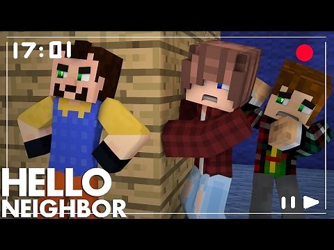 Minecraft Hello Neighbor - Hide and Seek (Minecraft Roleplay)