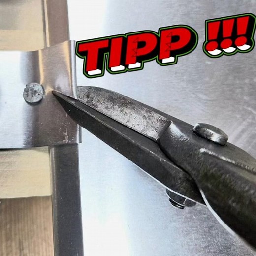 Tipp-Montage von Blechprofilen mit Wasserfalz #handwerk #diy