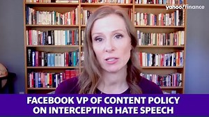 Facebook's VP of Content Policy on the platform’s methods for intercepting hate speech