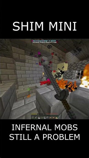 Infernal mobs will always be the best mod for minecraft #shorts #minecraft #minecraftgameplay